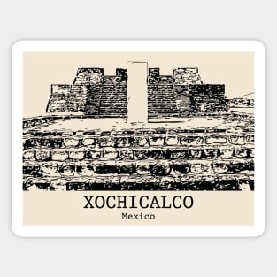 Xochicalco - Mexico Magnet